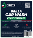 CAR WASH BRILLA 5L FORTE CONCENTRATED
