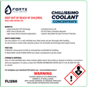 CHILLISSIMO COOLANT CONCENTRATE BLUE 20L FORTE ORGANIC LING LIFE