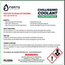 CHILLISSIMO COOLANT CONCENTRATE GREEN 20L FORTE ORGANIC LING LIFE