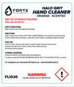 HALO-GRIT HAND CLEANER 5L FORTE ORANGE-SCENTED GRIT