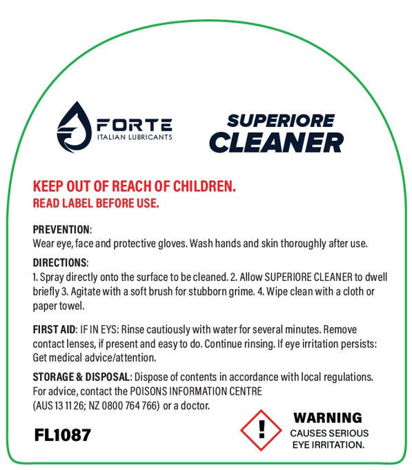 SUPERIORE CLEANER 750ML FORTE