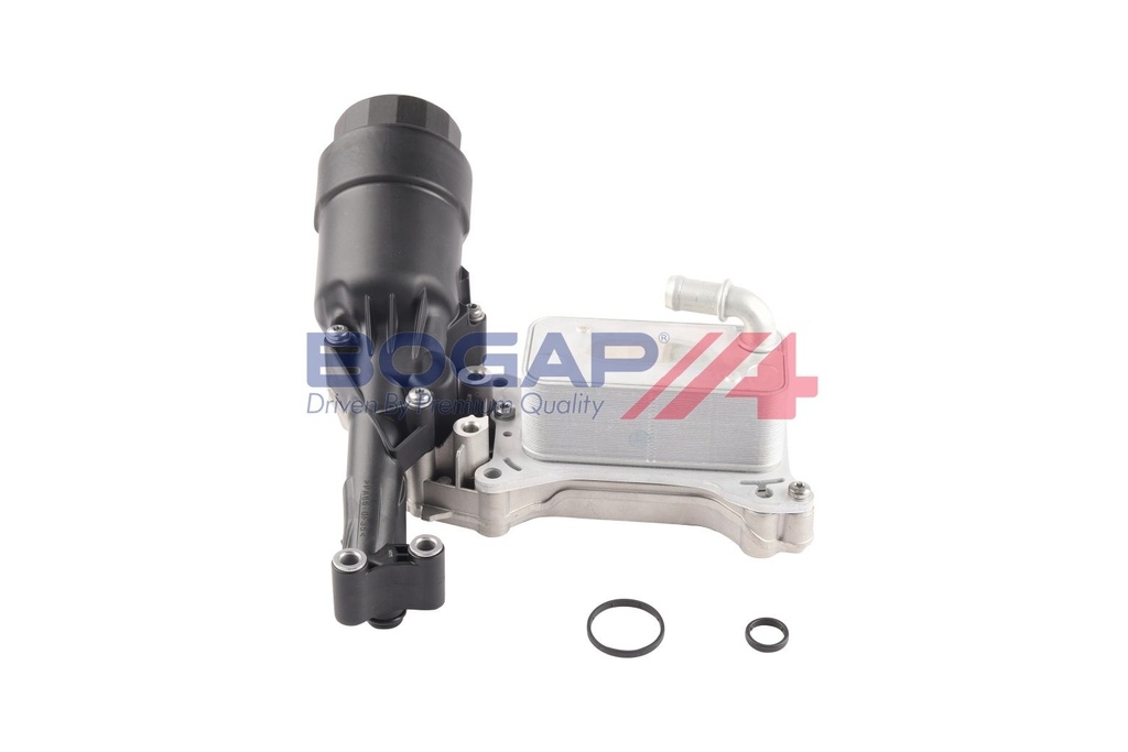 OIL FILTER HOUSING W/COOLER BOGAP MERC
