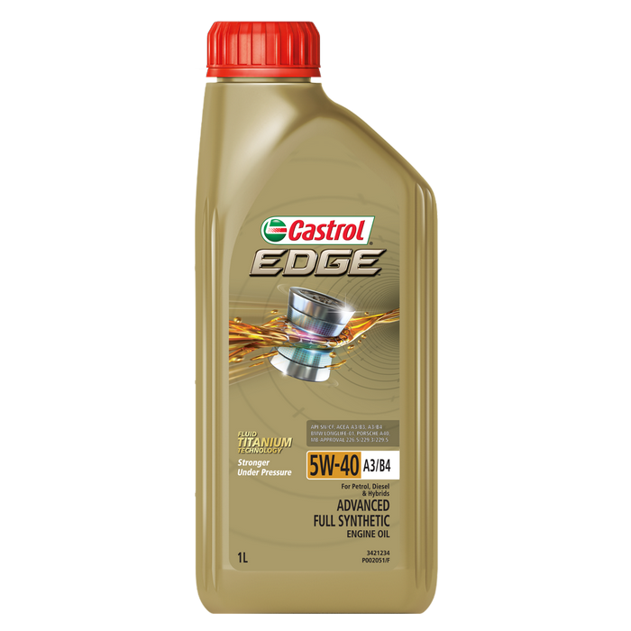 ENGINE OIL 5L 5W40 EDGE A3/B4 CASTROL