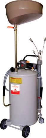 WASTE OIL DRAINER & EXTRACTOR 70L RESERVOIR ALEMLUBE