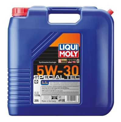 ENGINE OIL 20L 5W30  TEC LL-01 LIQUI MOLY
