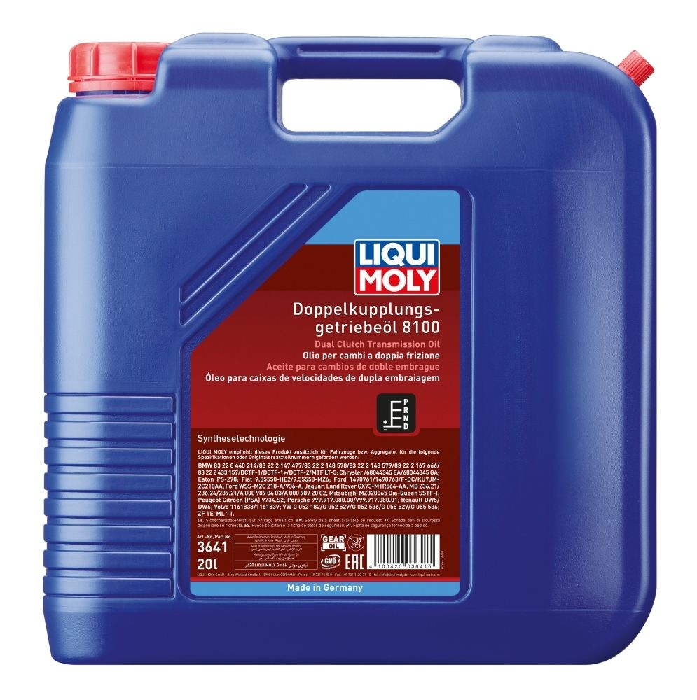 LIQUI MOLY 8100 DSG OIL 20LTR
