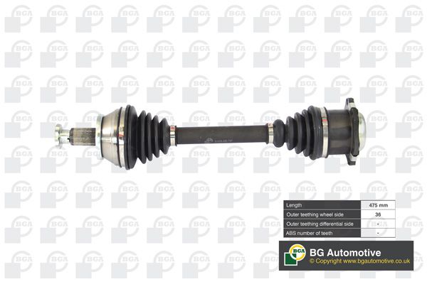 DRIVE SHAFT LHF BGA VAG