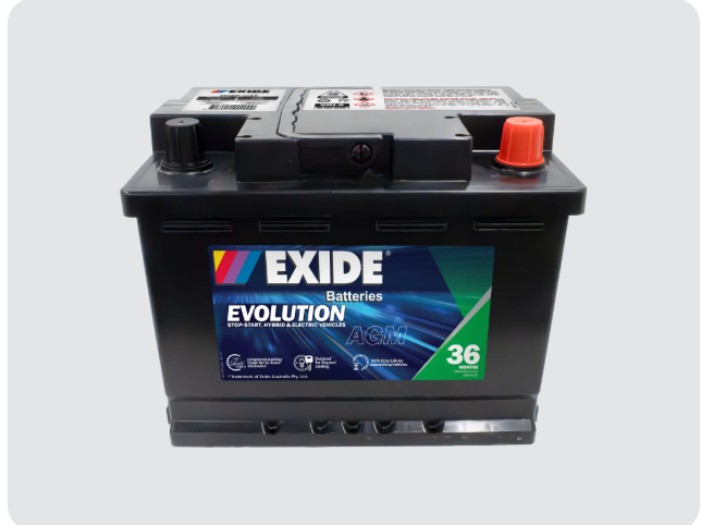 BATTERY AGM EXIDE DIN LN2