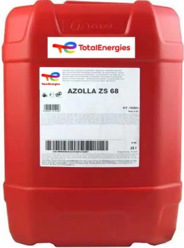HYDRAULIC OIL 20L AZOLLA ZS68 TOTAL