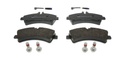 REAR PADS FERODO MERC VAG