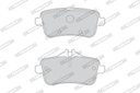 REAR PADS FERODO MERC