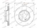FRONT DISC 295MM FERODO MERC