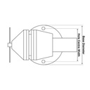 ITM PROFESSIONAL MECHANICS BENCH VICE, CAST IRON, 75MM