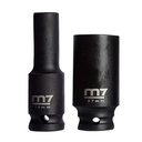 M7 IMPACT DEEP SOCKET, 1/2" DR 6 POINT, 14MM