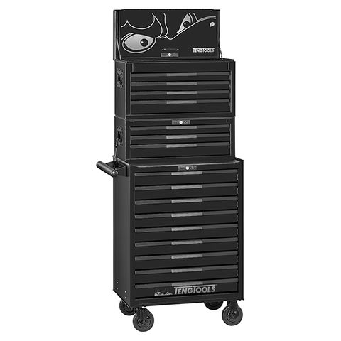 TENG 1033PCE 26" MEGA MASTER 16 DRAWER TOOL KIT BLACK