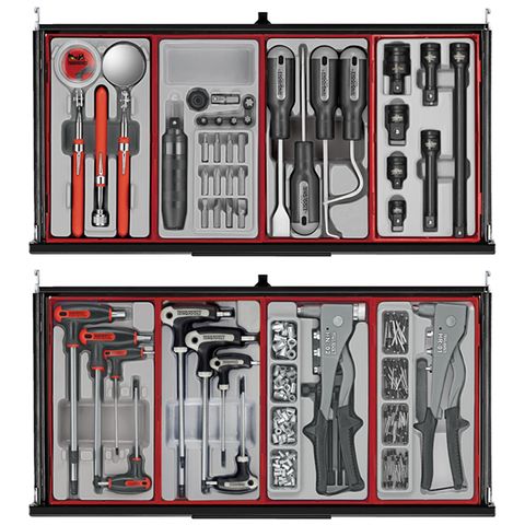 TENG 1033PCE 26" MEGA MASTER 16 DRAWER TOOL KIT BLACK