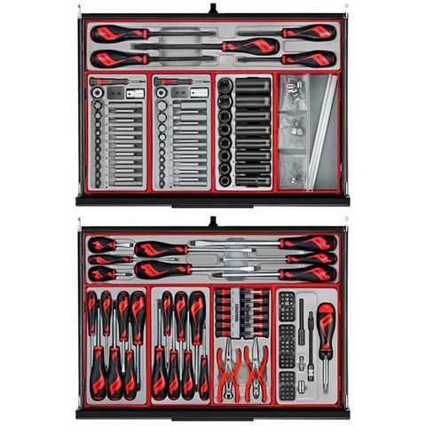 TENG 1033PCE 26" MEGA MASTER 16 DRAWER TOOL KIT BLACK