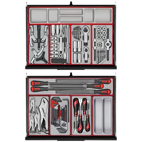 TENG 1033PCE 26" MEGA MASTER 16 DRAWER TOOL KIT BLACK