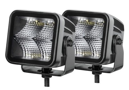 FLOOD LIGHT 3.2" BLACK MAGIC LED CUBE KIT HELLA