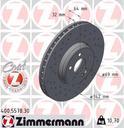 FRONT DISC ZIMMERMANN MERC