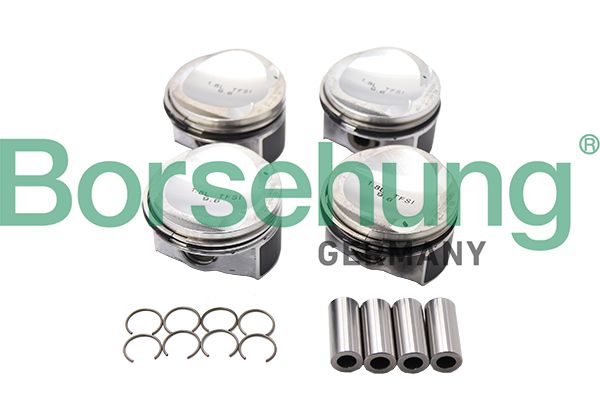PISTON ASSY SET OF 4 BORSEHUNG VAG