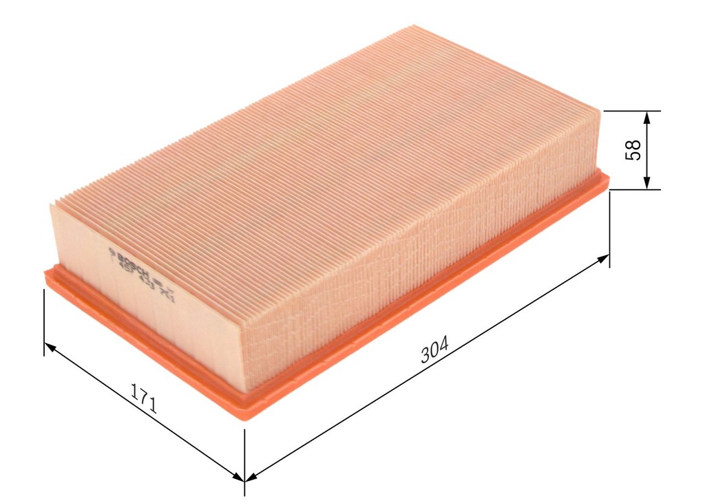 AIR FILTER BOSCH MERC