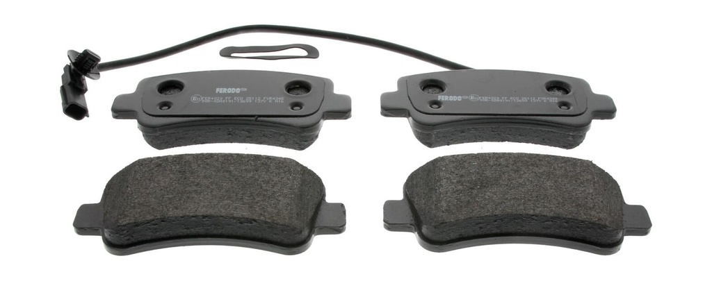 REAR PADS W/SENSOR FERODO RENAULT