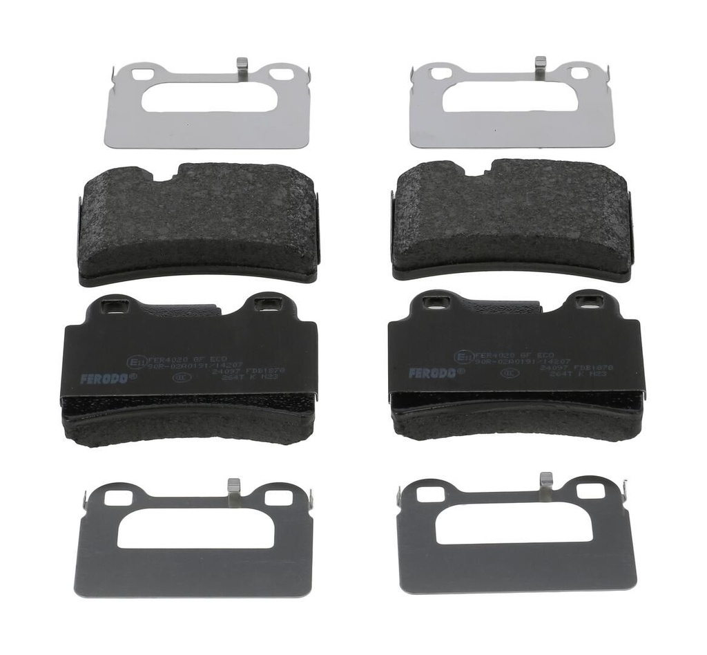 REAR PADS FERODO VAG
