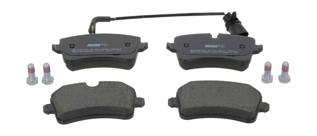REAR PADS FERODO VAG