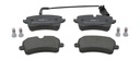 REAR PADS FERODO VAG
