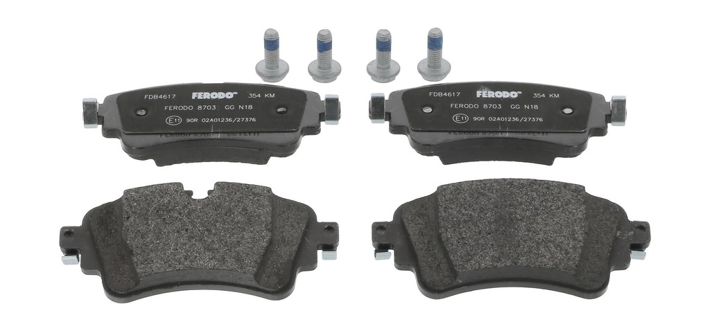 REAR PADS FERODO VAG