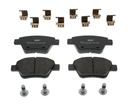 REAR PADS FERODO VAG