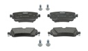 REAR PADS FERODO VAG