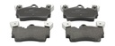 REAR PADS FERODO VAG PORSCHE