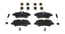 REAR PADS FERODO MERC