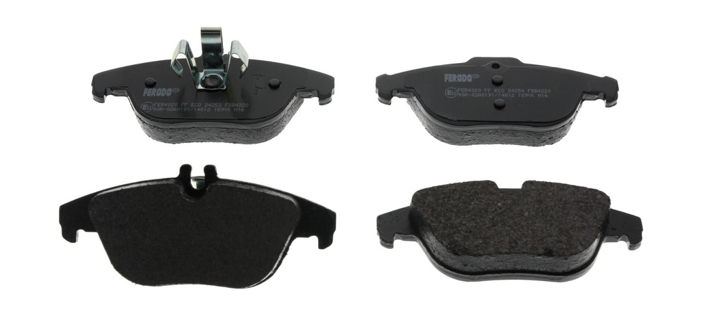 REAR PADS FERODO MERC
