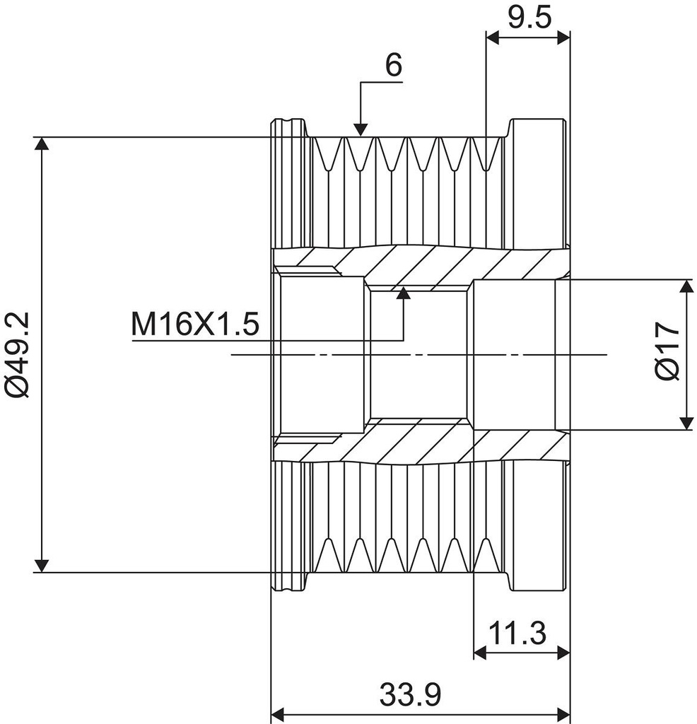 FREE WHEEL PULLEY_588056_03.JPG