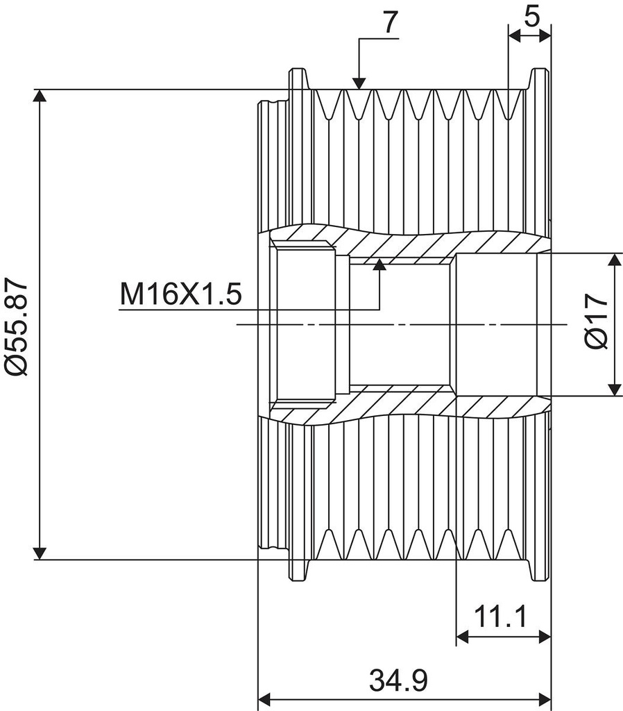 FREE WHEEL PULLEY_588096_03.JPG
