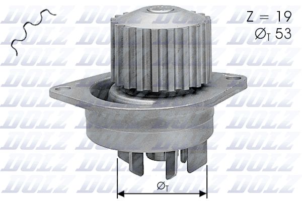 WATER PUMP DOLZ PSA