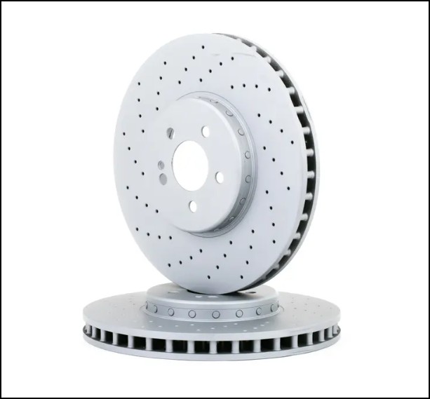 FRONT DISC 360MM CROSS DRILLED BOSCH MERC [178MM HUB]