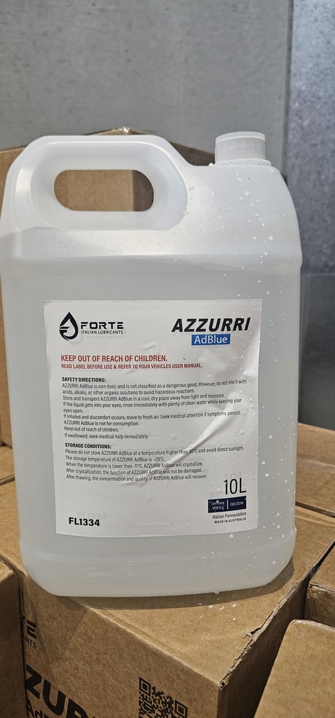 ADBLUE 10L FORTE AZZURRI WITH SPOUT