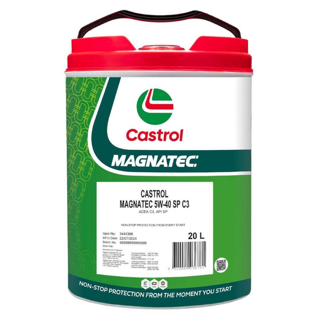 ENGINE OIL 20L 5W40 SP C3 MAGNATEC CASTROL