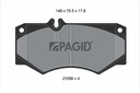 PADS FRONT PAGID MERC