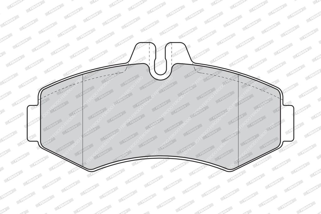 FRONT PAD FERODO MERCEDES