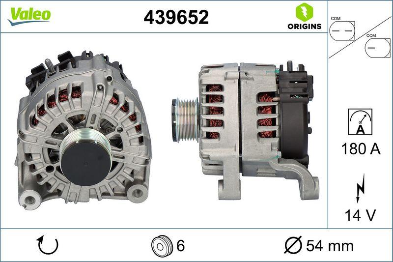ALTERNATOR VALEO BMW 14V 180A