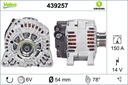 ALTERNATOR VALEO PSA 14V 150A