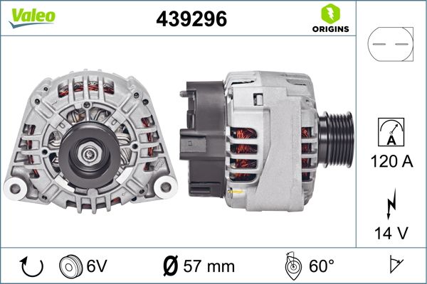 ALTERNATOR VALEO MERC
