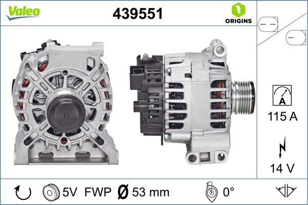 ALTERNATOR VALEO MERC