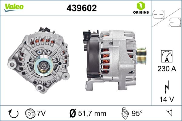 ALTERNATOR VALEO BMW