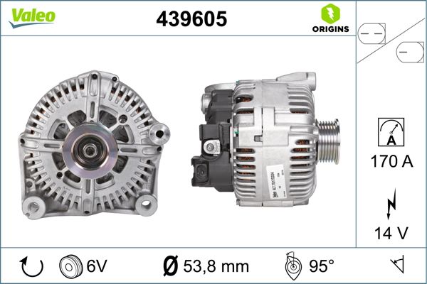 ALTERNATOR VALEO BMW